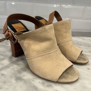Dolce Vita Tan Open-Toe Mules